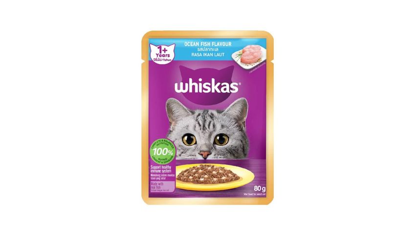 Whiskas Pouch Ocean Fish 80g