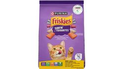 Purina Friskies Springsteen Surfin And Turfin Favourites Dry Cat Food 1kg