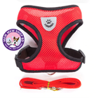 Cat , Puppy Cat Vest Harness Red S 1 Piece