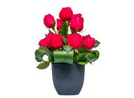 Red Rose Basket 15 Pieces