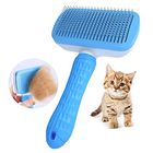 Pet Cat Dog Grooming Plastic Brush 1 Piece