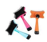 Pet Cat Dog Grooming Brush Blue 1 Piece
