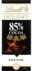 Lindt Excellence 85% Cocoa Dark Chocolate 100g
