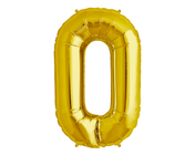 Number 0 Foil Balloon 16inch 1 Piece