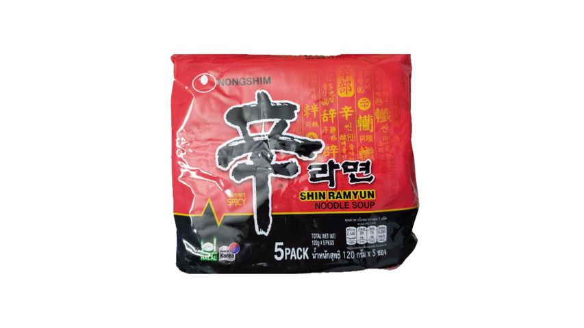 Nongshim Shin Ramyun Gourmet Spicy Ramyun Noodle Soup 600g