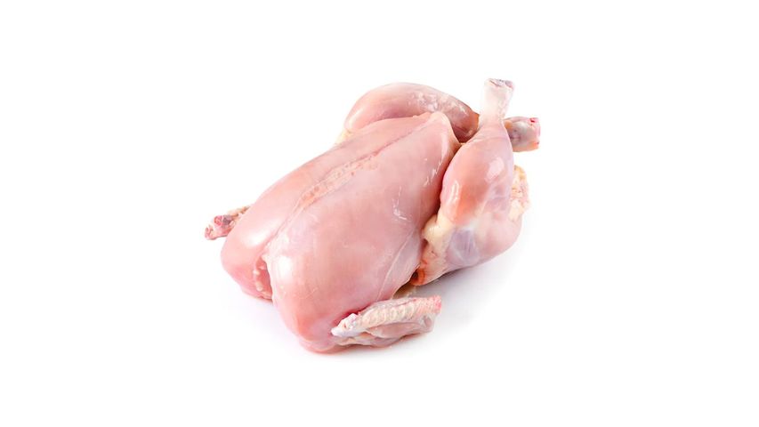 Taqwa Broiler Chicken Skin Less 900g To 1kg+ Whole