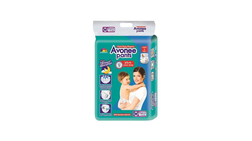 Avonee Pants M 7-12kg 5pcs