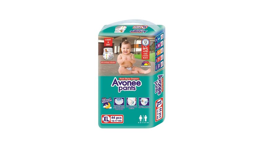 Avonee Pants XL 12-17Kg 44pcs