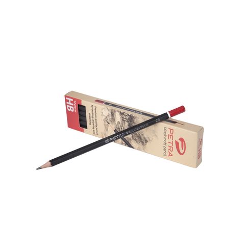 Petra Black Matt Pencil Hb 1 Box