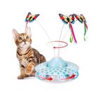 Funny Automatic Electric Rotating Butterfly & Ball Exercis For Kitten 1 Piece