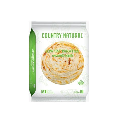 Country Natural Low Fat Paratha 10 Pieces 600g