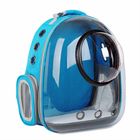 Sky Blue Breathable Transparent Cat Backpack Pet Carrier 1 Piece