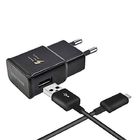 Samsung Fast Charger For Galaxy S8 & S8 Plus With Type C Cable Black Color 1 Unit