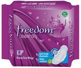 Freedom Heavy Flow Wings Sanitary Napkin 8 Pieces