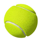 Green Cricket Tennis Ball 1 Piece