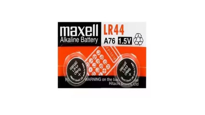Maxell Alkaline LR44 (A76) Battery 2pcs