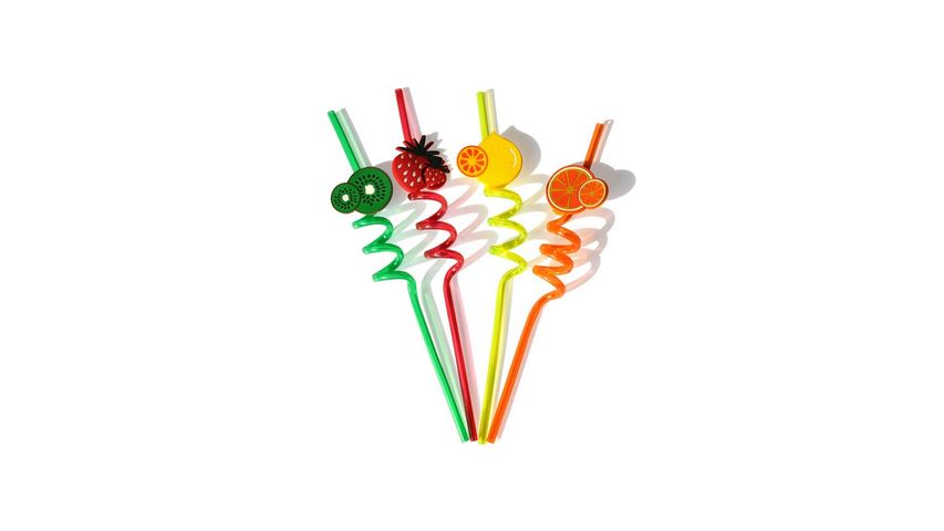 Fancy Boutique Straw 4 Pieces