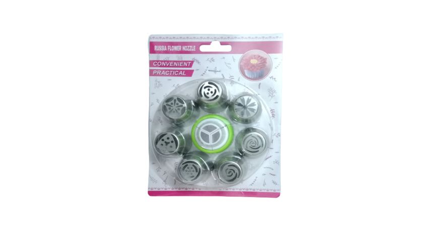 Russia Flower Nozzle Cake Decoration Set 7 Pieces