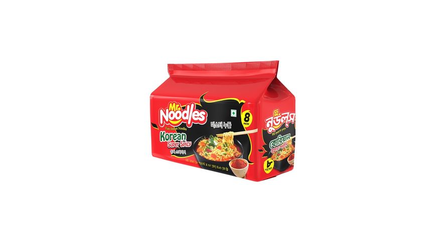 Mr. Noodles Korean Super Spicy 8pcs