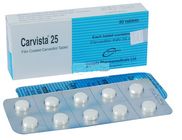 Carvista 25mg 10 Tablets
