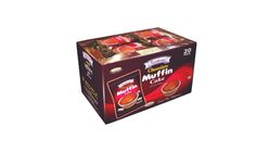 Kishwan Chocolate Muffin Cake 20 Pieces Box 360g -+ 40g