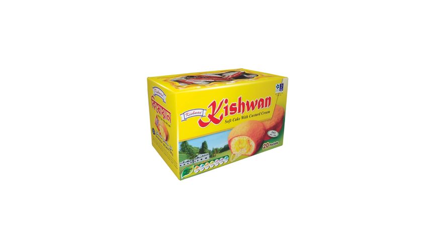 Kishwan Custard Cake 400g