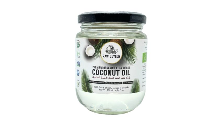 Ceylon Naturals Organic Extra Virgin Coconut Oil 200ml