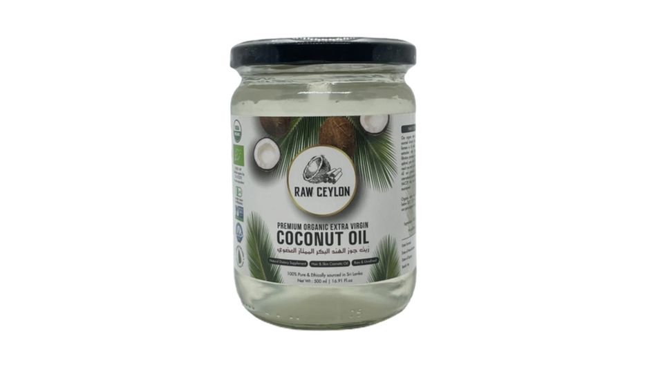 Ceylon Naturals Organic Extra Virgin Coconut Oil 500ml
