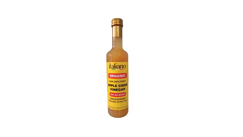 Italiano Organic Apple Cider Vinegar with Mother 500ml