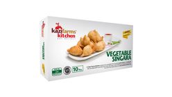 Kazi Farms Kitchen Vegetable Singara (10 Pieces) 300g