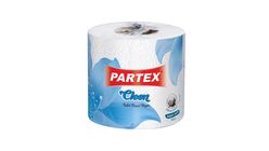 Partex Cleen Toilet Tissue 2 Ply Roll 1 Packet
