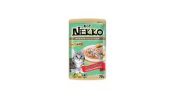 Nekko Cat Food Tuna Topping Chicken In Gravy 70g