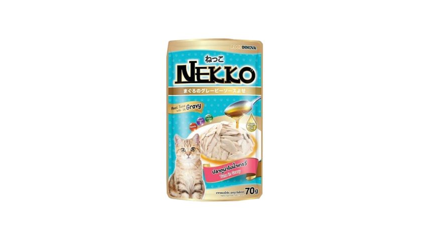 Nekko Cat Food Tuna In Gravy 70g