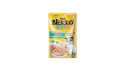 Nekko Kitten Tuna Topping Salmon In Gravy 70g