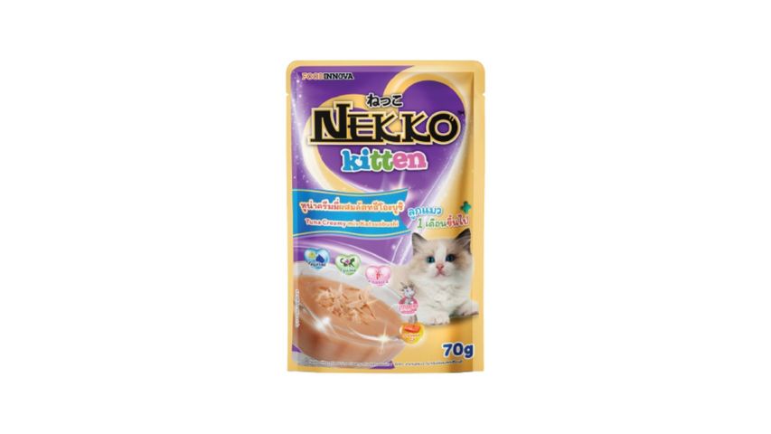 Nekko Kitten Tuna Creamy Mix Katsuobushi 70g