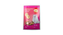 Smartheart Pouch Chicken With Rice & Cheese Cat Food 85g
