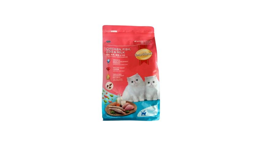 Smartheart Kitten Chicken,Fish Egg & Milk 2.8kg