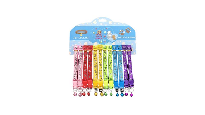 Pet Collars Animal Print Assorted 1 Piece