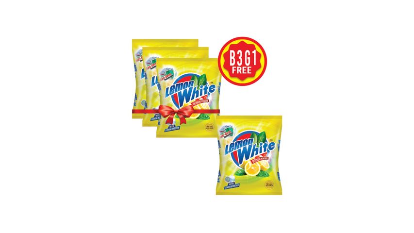 Buy 3 Lemon White 500g & Get Free Lemon White 500g 1 Piece