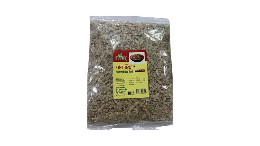 Green Touch Flattened Rice Red 400g