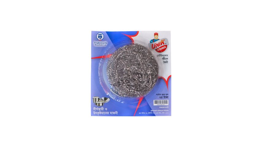 Unik Steel Scourer 1 Piece