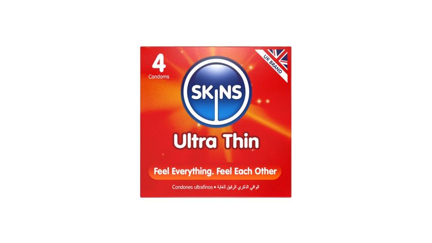 Skins Ultra Thin Premium Condoms 4 Pieces