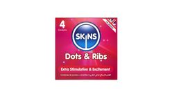 Skins Dots & Ribs Premium Condoms 4 Pieces