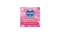 Skins Bubblegum Premium Condoms 4 Pieces
