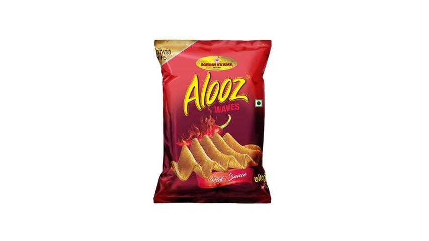 Bombay Sweets Alooz Hot Sauce Chips 20g