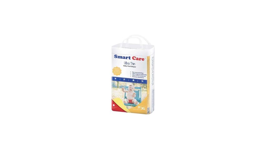 Smart Care Baby Pant Diaper Xl Ultra Thin 12-17kg 46 Pieces