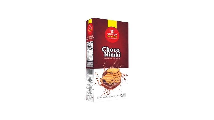 Well Food Choco Nimki Biscuit 250g