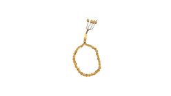 Tasbih Standard Yellow Beads Assorted 33 Beads 1Piece