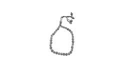 Tasbih Standard White And Black Beads Assorted 33 Beads 1 Piece