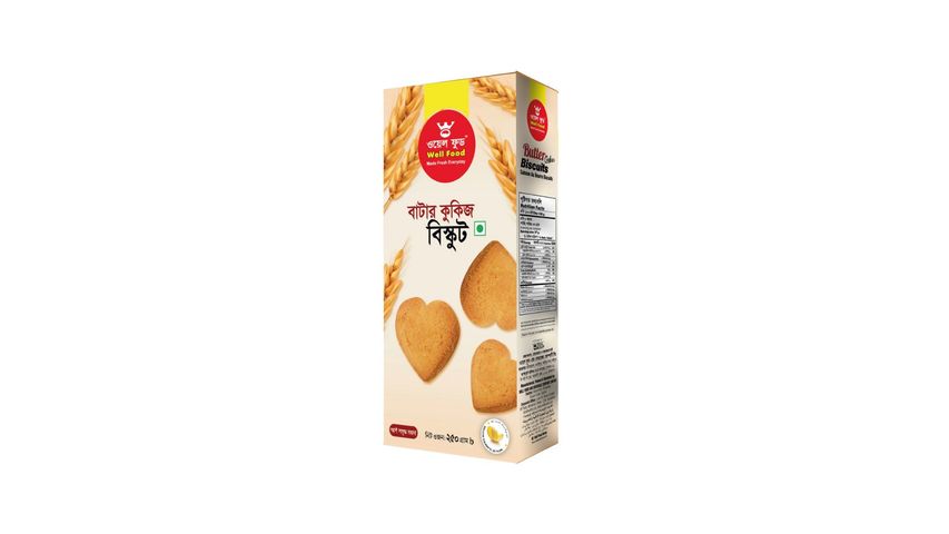 Well Food Butter Cookies 250g